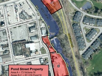 Riverfront Lands Map 